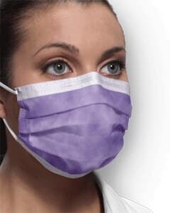 Isofluid Plus Earloop Face Mask, ASTM Level 1, Blue, 50/Box, GPLUSBL thumbnail 14