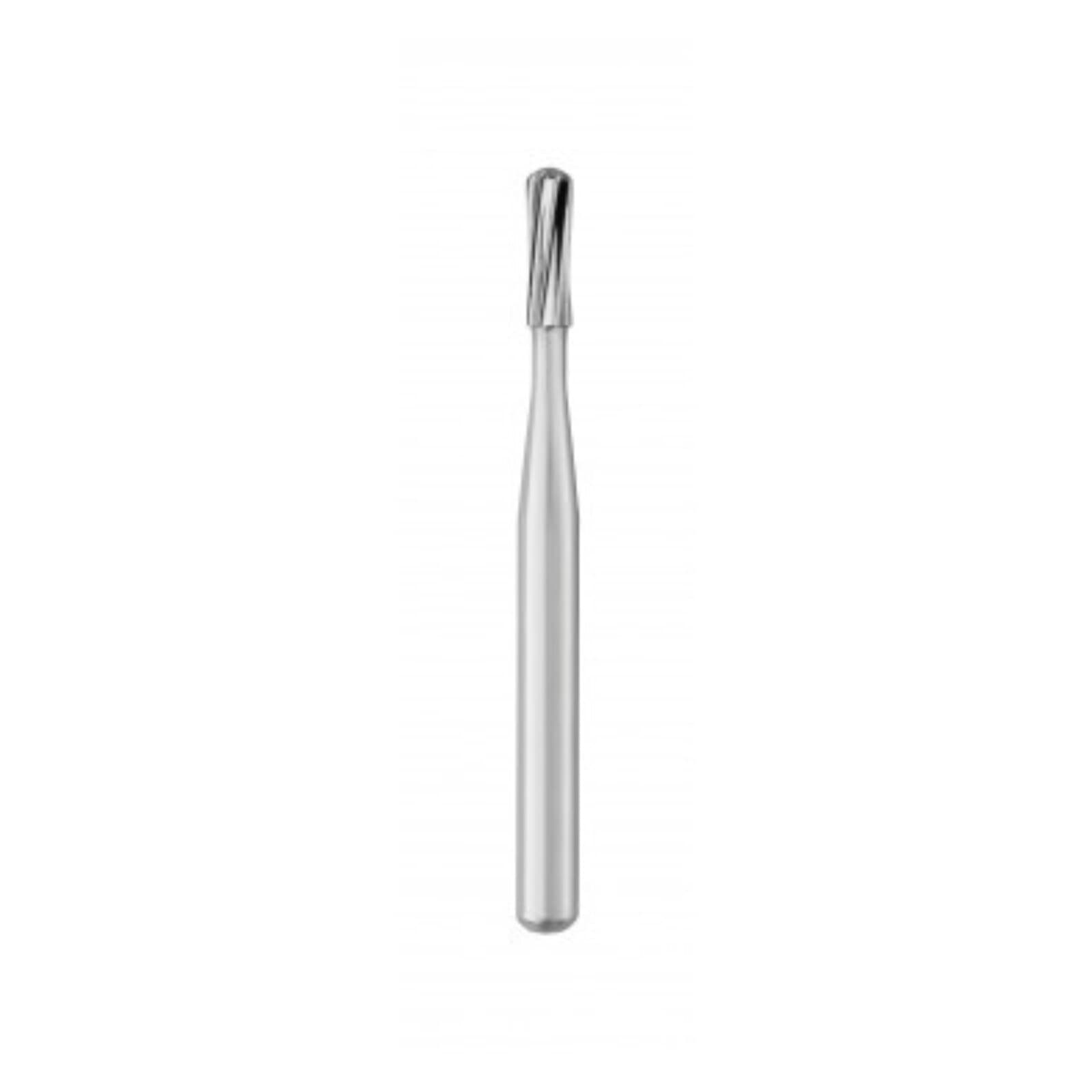 SS White FG Carbide Bur #1158, Straight Round End Fissure, Plain, 1.2 mm Diameter, 3.8 mm Length, 10/Pk, 17709 thumbnail 3