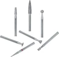 Shofu Robot Diamond Point, FG, Round, ISO 001/022, 2.2 mm Diameter, Regular Grit, White Ring, 1/Pk, 0876-1 thumbnail 2