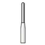 SS White Revelation Diamond Bur #880-012C, Coarse, Round End Cylinder, Friction Grip, 5/Pk - Revelation Diamond 880-012C 5/Pk - Image 1