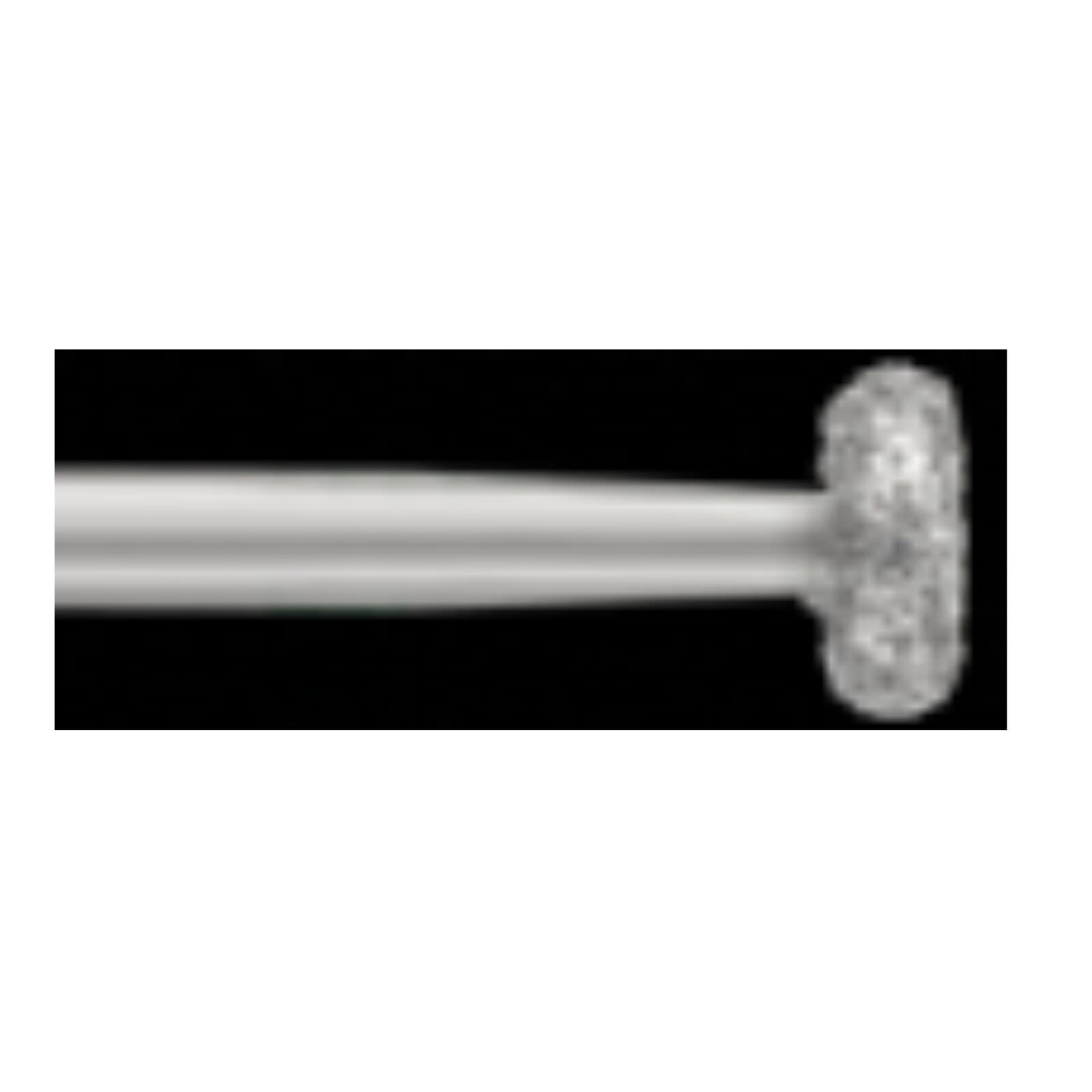 Piranha Diamond Single-Use Burs, FG, Wheel, #909-040, 4.0 mm, Super Coarse, Black, 25/Pk, 909-040SC thumbnail 3