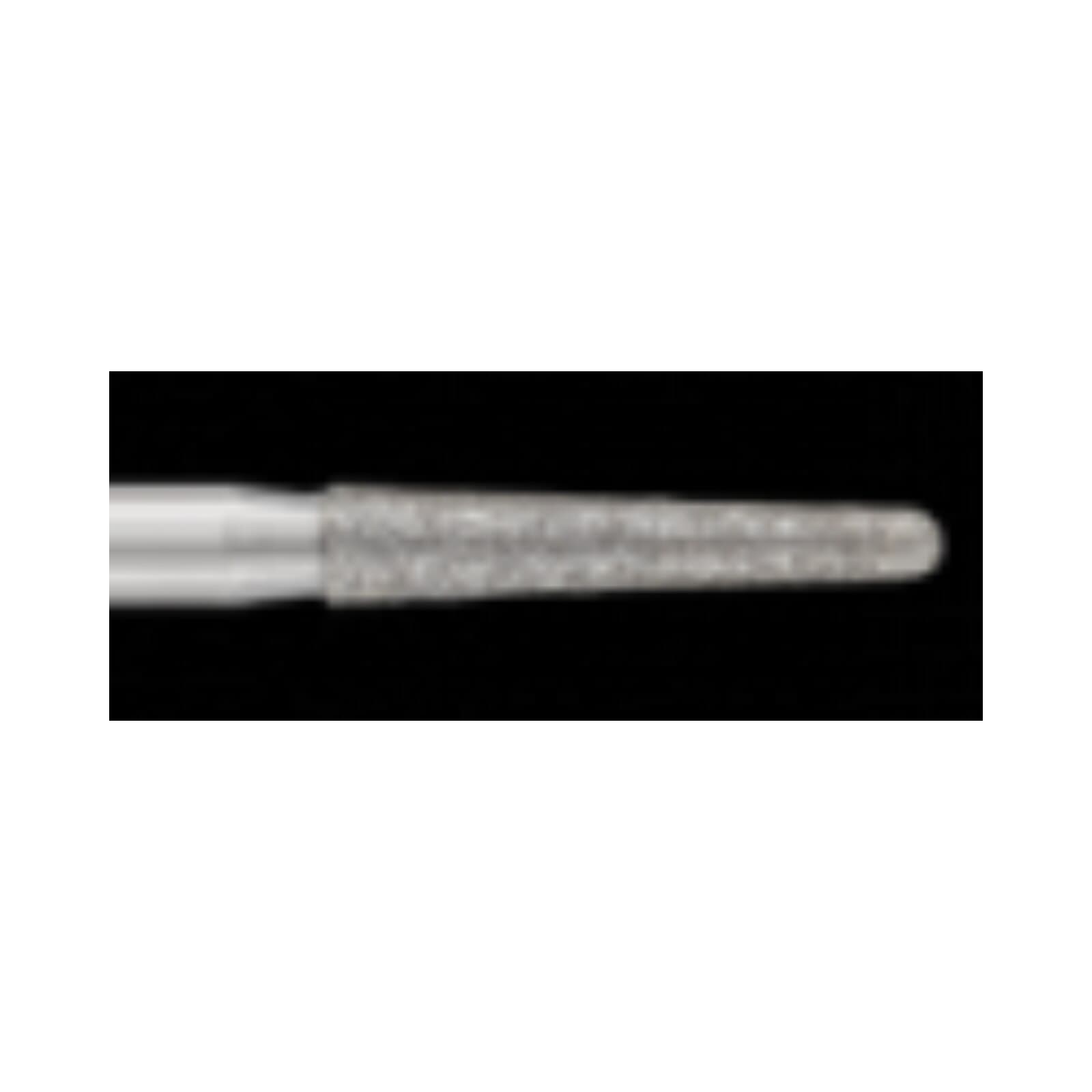Piranha 2X Diamond Burs, FG, Round End Taper, #856-016-2X, 1.6 mm Head Diameter, Medium Grit, Blue Ring, 5/Pk thumbnail 3
