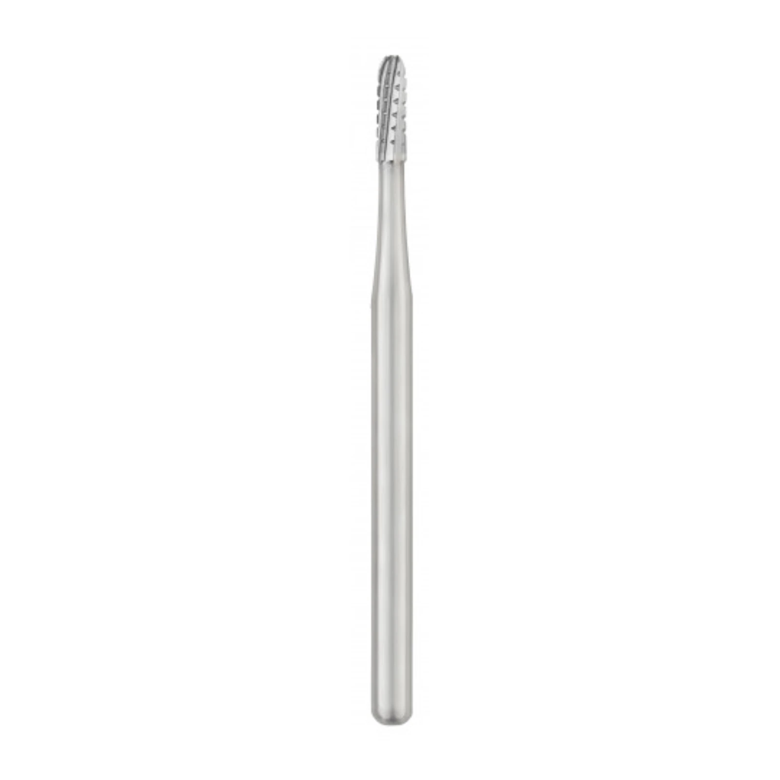 SS White #1558 Carbide Bur, HP, Straight Fissure Round End Crosscut, 1.2 mm Diameter, 3.8 mm Length, 100/Bx thumbnail 2