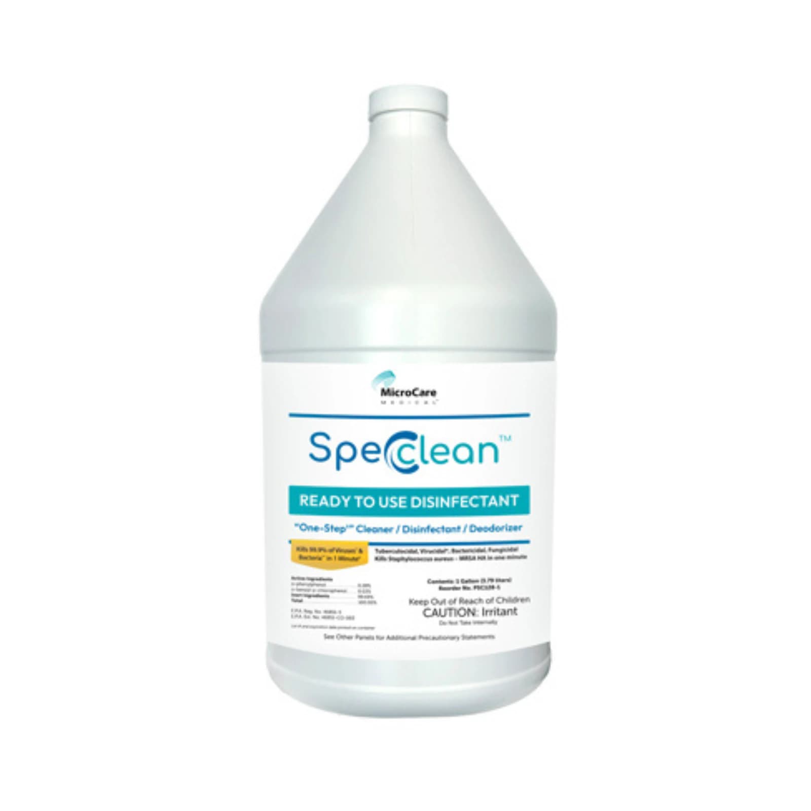 Spec Clean Ready-to-Use Surface Disinfectant, 1 Gallon Refill, PSC128-1 thumbnail 2