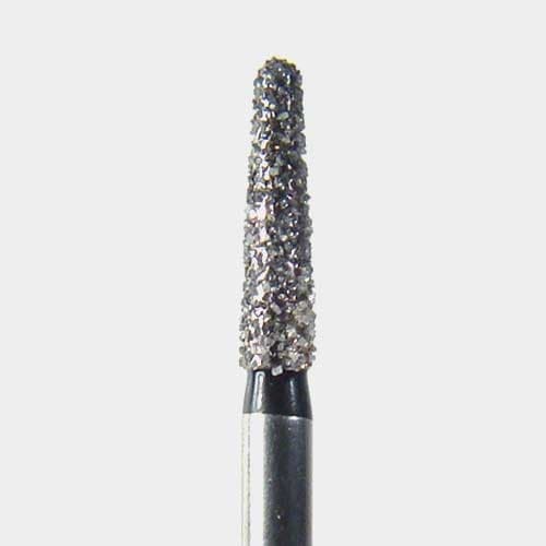 Microcopy NeoDiamond FG Diamond Bur, Round End Taper, Medium, 1.6mm, #1116.7, 25/Bx - #1116.7 Medium NeoDiamond Round End Taper FG Pack of 25 - Image 1