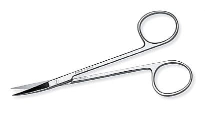 Premier Iris Scissors, Curved/Delicate, 4-1/2" (11.4 cm), Stainless Steel, 1/Pk, 9085204 thumbnail 3