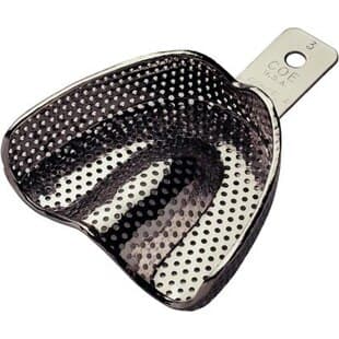 COE Nickel-Plated Perforated Metal Impression Tray, #3 Medium/Large Upper, 1/Pk, 260031 thumbnail 7