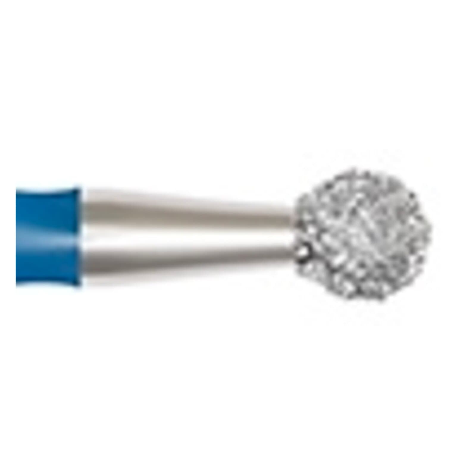 Revelation Diamond Bur, FG, Round, 801-021M, 2.1 mm, Medium Grit, Blue Ring, 5/Pk, 91005-5 thumbnail 3
