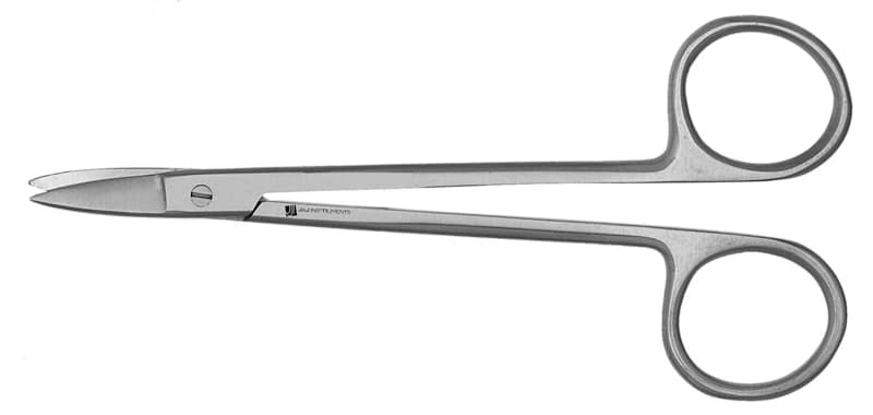 Quimby Gum Scissors 5" Straight - Quimby Gum Scissors 5'' Straight - Image 1