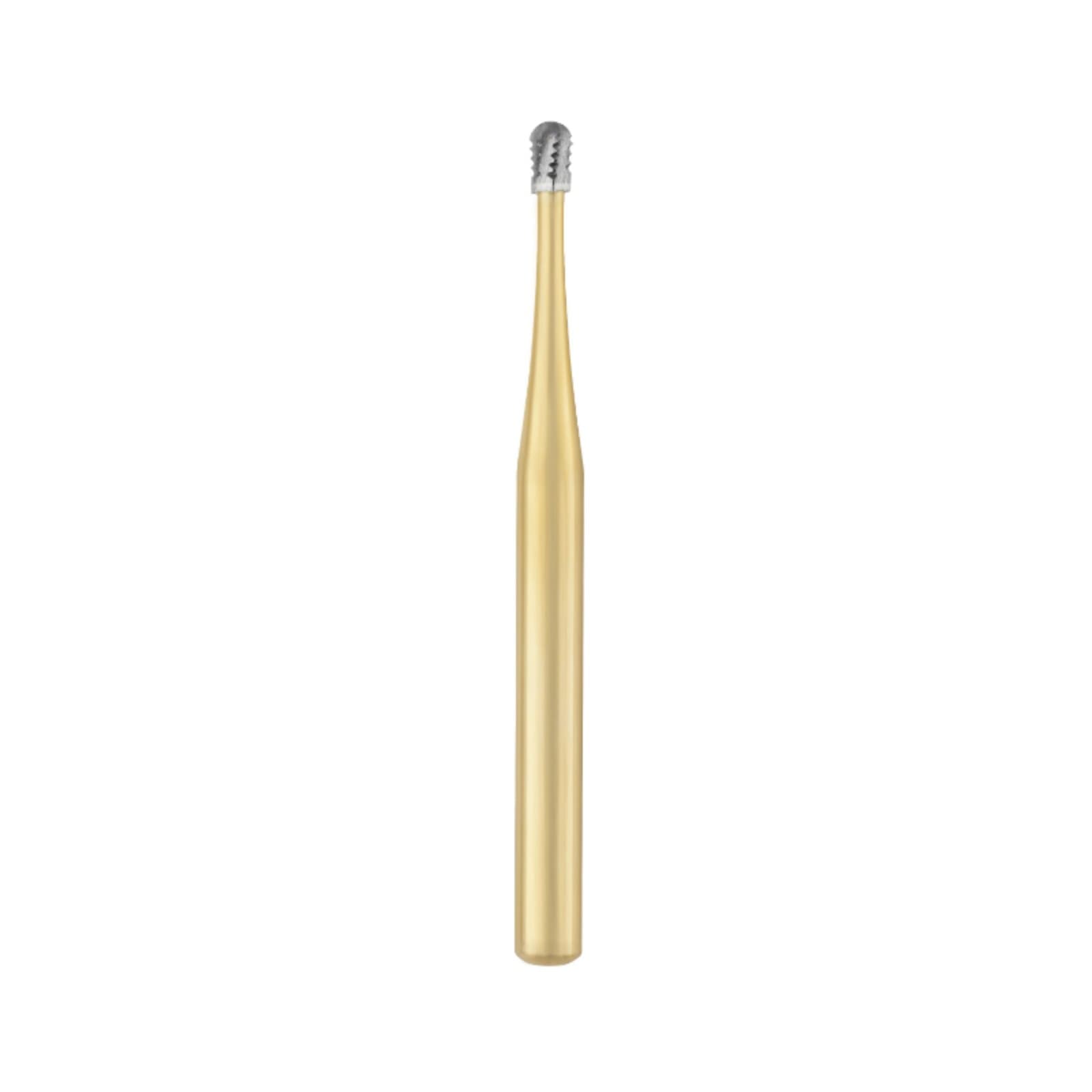 Great White Gold Series Carbide Bur, FG, Pear, #GW2P, 10/Pk, 18209 thumbnail 3