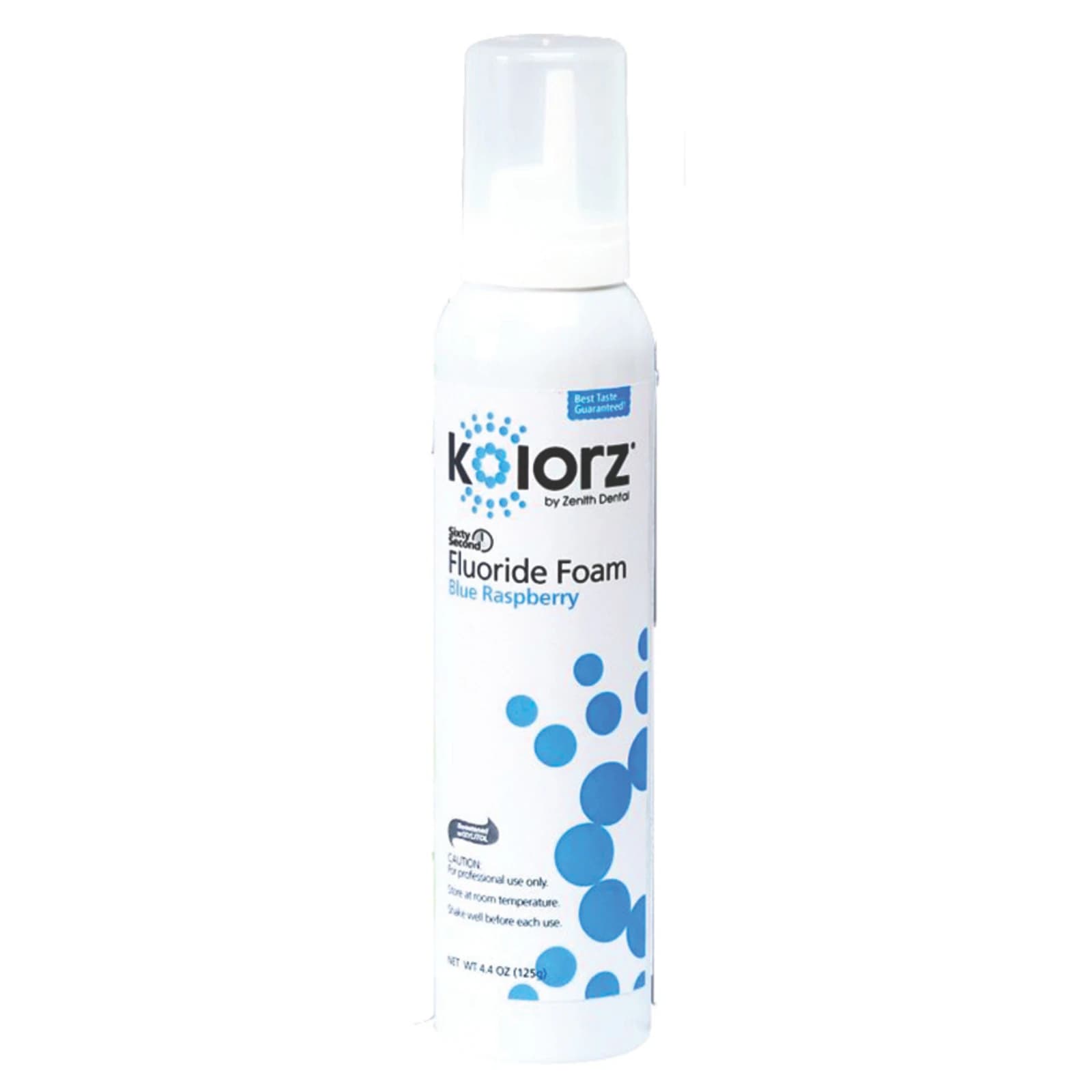 Kolorz Sixty-Second Fluoride Foam, Blue Raspberry, 1.23% APF, 4.4 oz Can, 766204 thumbnail 3