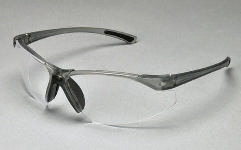 ProVision Tech Specs Bifocal Safety Eyewear, 3.0 Diopter, Grey Frame, Clear Lens, 1/Pk, 3720E thumbnail 8