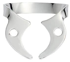 Hygenic Rubber Dam Clamp, #W7, Wingless, Gloss Finish, Lower Molar, 1/Pk, H02765 thumbnail 3