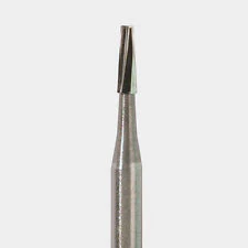 SS White FG #169 Taper Flat End Fissure Carbide Bur, Friction Grip, 0.9 mm Diameter, 3.5 mm Length, 100/Pk, 13169 thumbnail 3