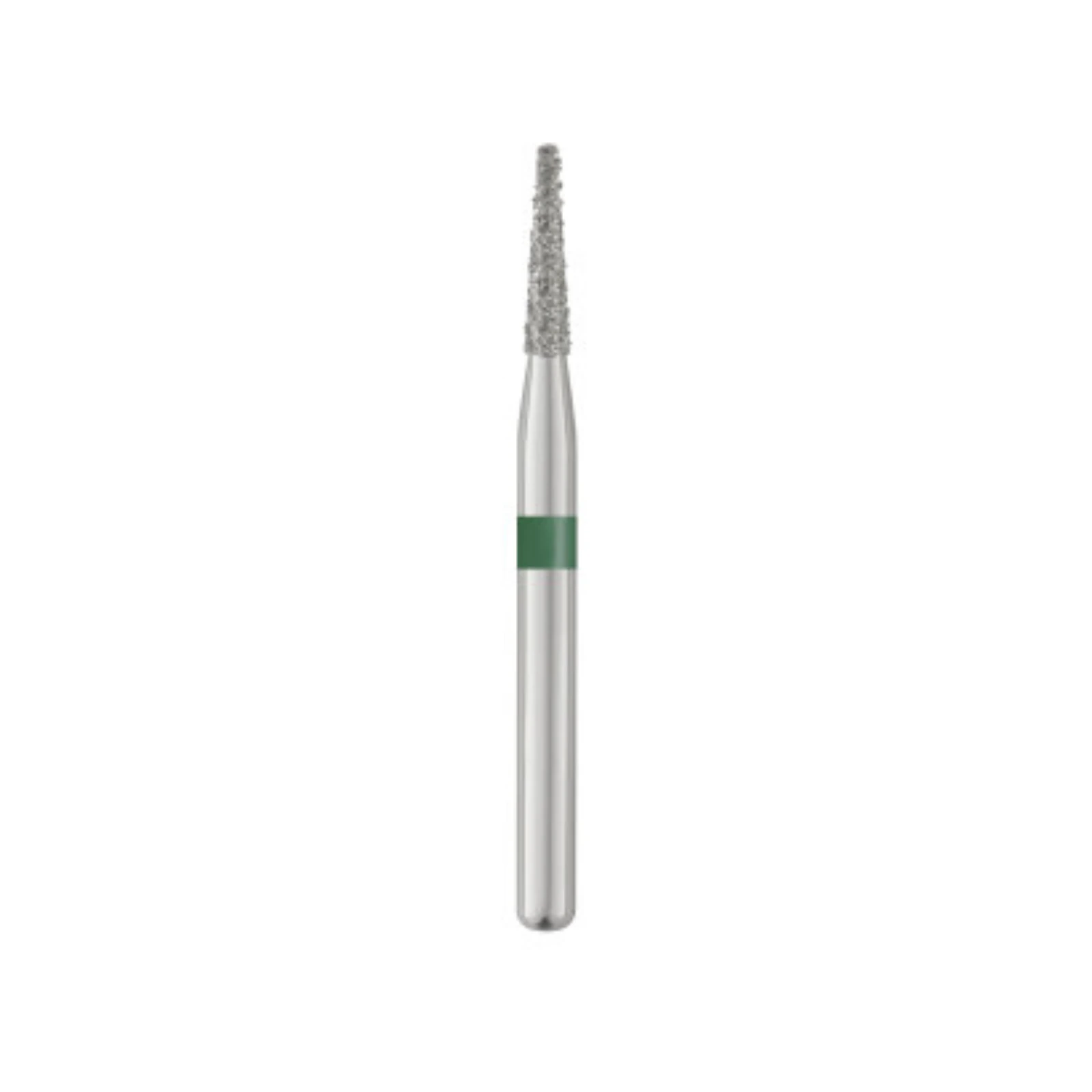 SS White Piranha Diamond Bur 846-014C, Coarse Grit, Flat End Taper, Friction Grip, Single-Use, 25/Pk - Piranha Diamond 846-014C 25/Pk - Image 1