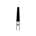 Shofu Robot Diamond Point, FG, Tapered Cylinder Round End, ISO 223/019, 1.9 mm, Super Coarse, Black, 835X-1 thumbnail 2