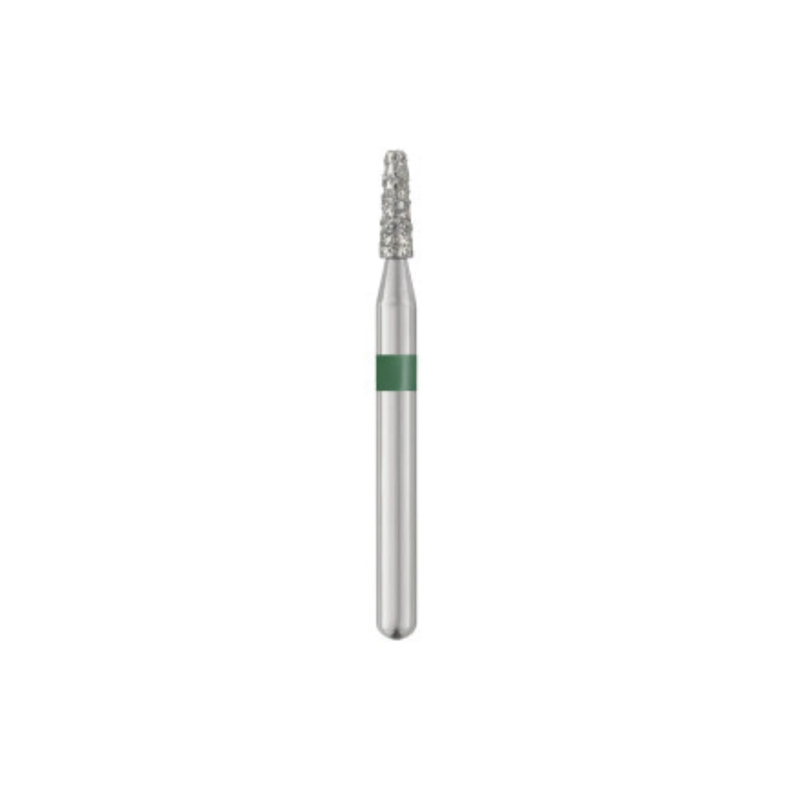 SS White Piranha Diamond Bur 845-014C, FG, Coarse, Flat End Taper, Single-Use, 25/Pk thumbnail 2