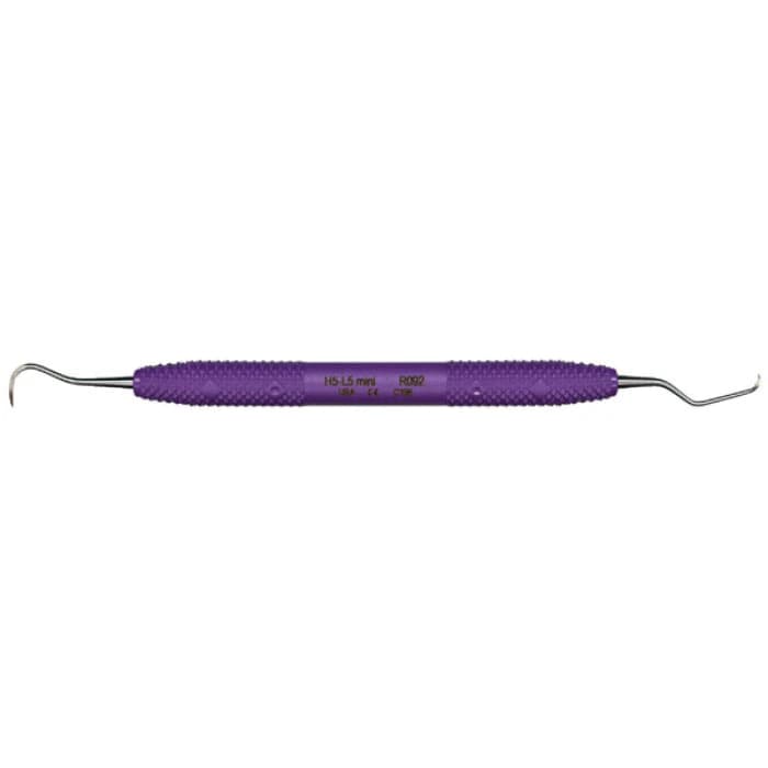 PDT H5/Langer 5 Mini Scaler/Curette, Double-Ended, Anterior, Purple Resin Handle, 1/Pk, R092 thumbnail 7
