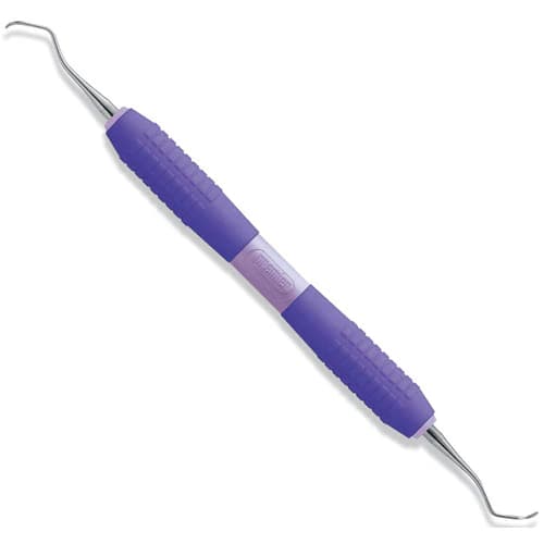 Premier Big Easy Ultralite Double-Ended Sickle Scaler #137, Universal Anterior, Purple Silicone Handle, 1/Pkg, #05692 thumbnail 2