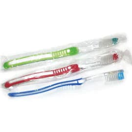 Economy Adult Toothbrush, Soft Bristles, 72/Case - Toothbrush Economy Adult 72/Cs - Image 1