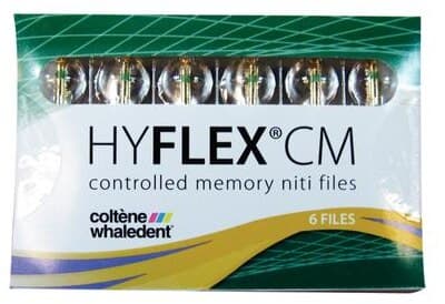 HyFlex CM NiTi Rotary Files, .04 Taper, 25mm, #40, Black, 6/Pk, H8250440 thumbnail 7