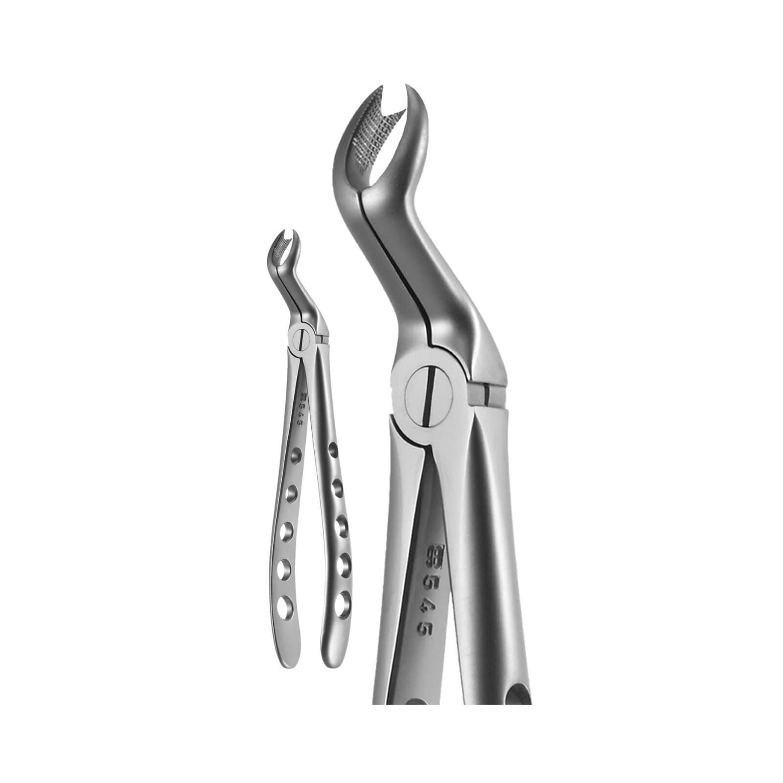 A Titan Instruments X-Trac Forceps, Upper Right 3rd Molar, 3 Prong, 6718 thumbnail 3