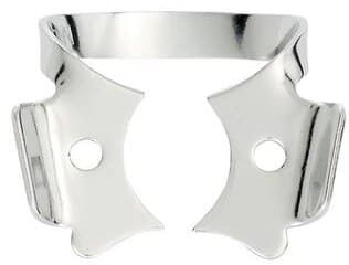 Hygenic Gloss Finish Winged Rubber Dam Clamp #7, Flat Jawed, General Purpose, Lower Molar, 1/Pkg, H02758 thumbnail 9