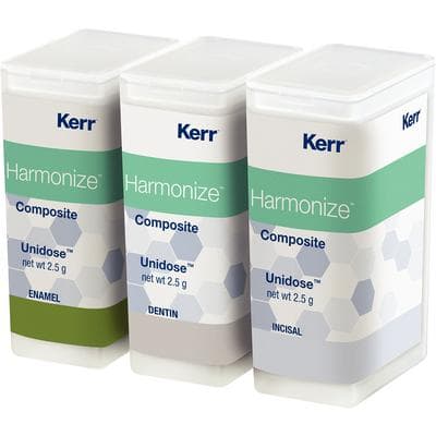 Harmonize Nanohybrid Universal Composite, Unidose Refill, 0.25 g, A3.5 Enamel, 20/Pk, 36443 thumbnail 11