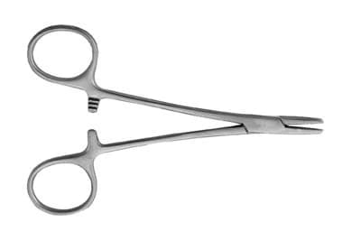 Mayo-Hegar Needle Holder, 5 inch, Stainless Steel, Ratchet Lock - Mayo-Hegar Needle Holder 5'' - Image 1