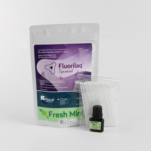 Fluorilaq Squeeze 5% Sodium Fluoride Varnish, Fresh Mint, 9.5 mL Bottle, 10-435 thumbnail 2