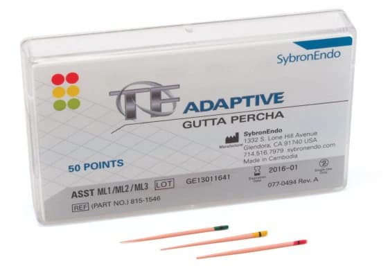 TF Adaptive Gutta Percha Points, Assorted Pack (ML1, ML2, ML3), Medium/Large, 50/Pk, 8151546 thumbnail 13