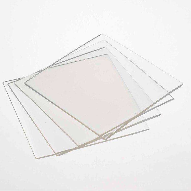Pro-Form Soft EVA Vacuum Forming Material, 5" x 5", 0.040" (1 mm), Clear, With Paper, 300/Pk, 9597040 thumbnail 4
