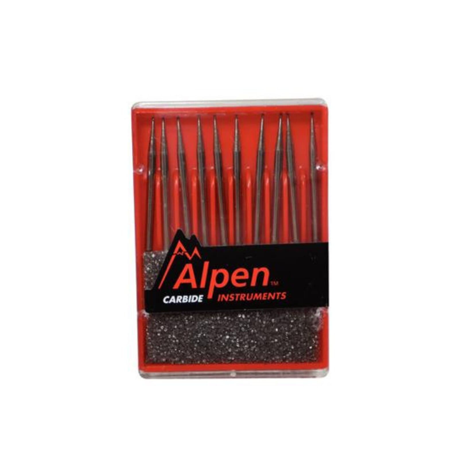 Alpen Carbide Bur #556, FGOS, Flat End Straight Fissure Cross Cut, 0.9 mm, 10/Pk, R500556 thumbnail 8