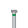 SS White Revelation Diamond Bur, FG, Coarse, Wheel Shape, #909-035C, 3.5 mm Diameter, 5/Pk thumbnail 2