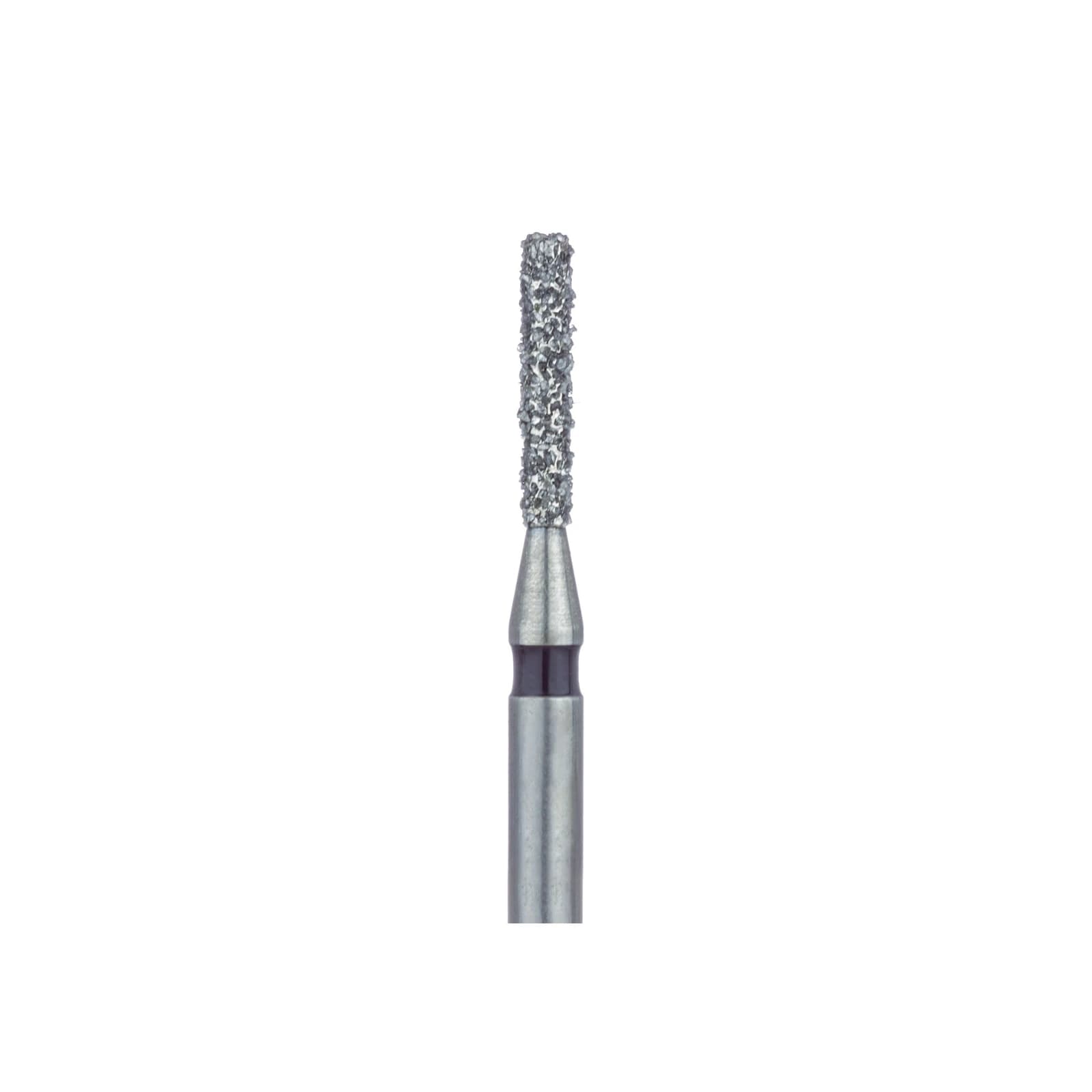 Meisinger 837-012-HP Multi-Use Diamond Bur, Medium Grit, Cylinder Shape, 1.2 mm Diameter, 6 mm Working Length, HP Shank, 5/Pack thumbnail 2