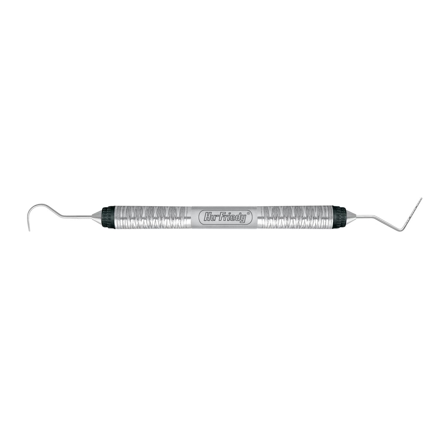 Hu-Friedy Expro Double-Ended Explorer/Probe, #23/UNC12, #7 Satin Steel Colours Handle, 1/Pk, XP23/NC127 thumbnail 3
