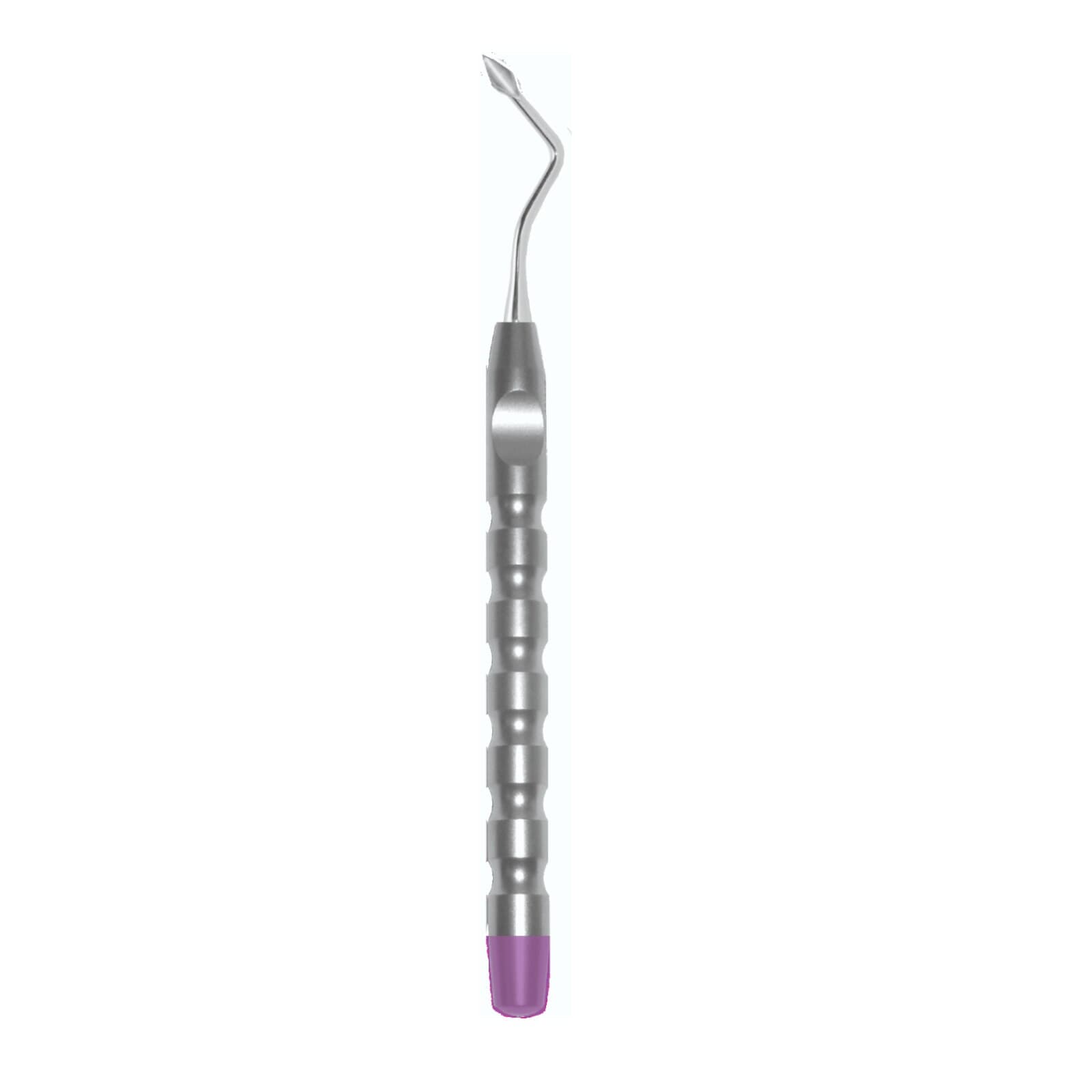 X-Otome Beveled Spade Angled Left, Single End, Stainless Steel, XO-77AL thumbnail 2