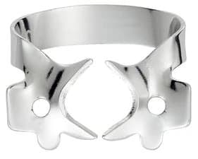Hygenic Rubber Dam Clamp, #8A, Winged, Gloss Finish, 1/Pk, H02759 thumbnail 3