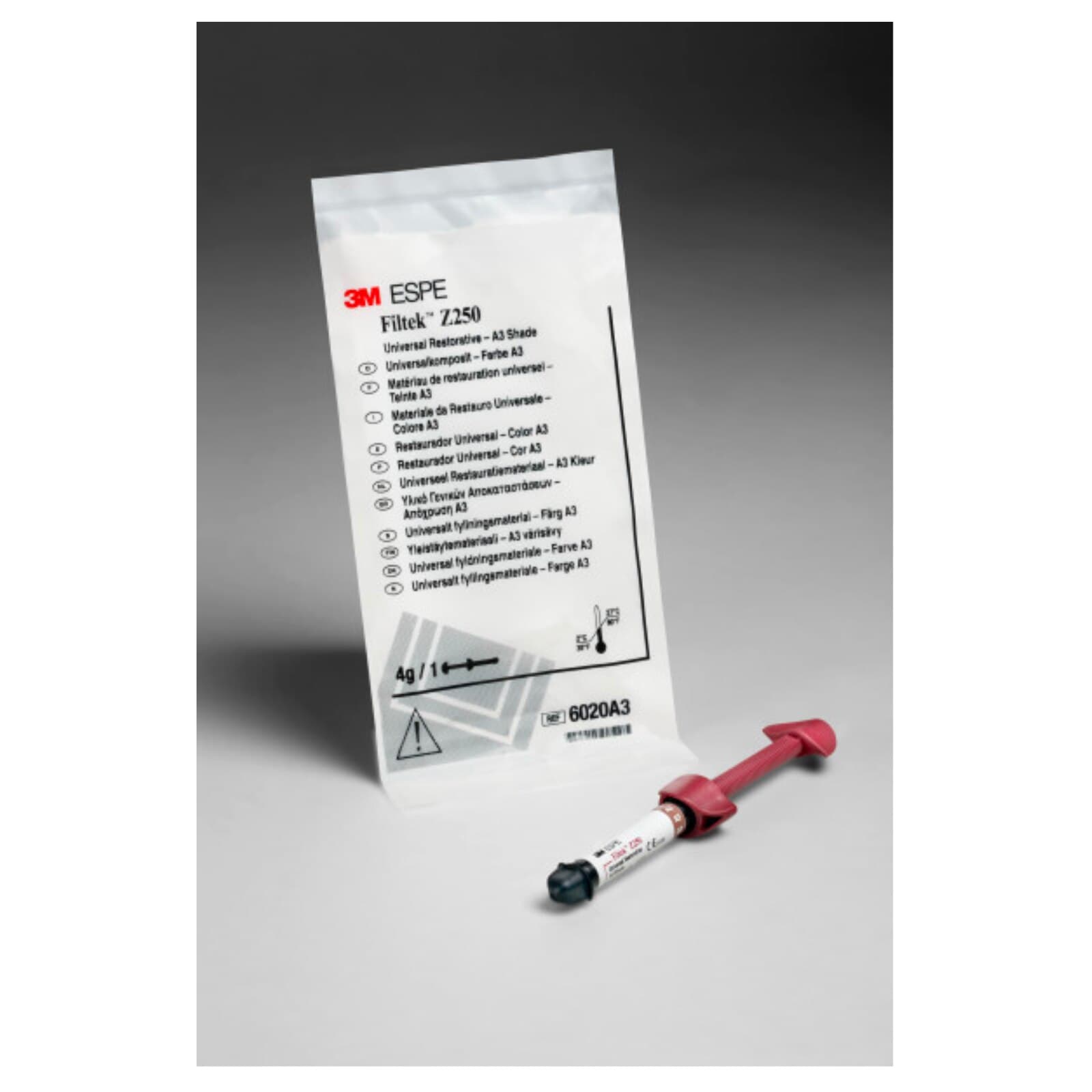 3M Filtek Z250 Universal Restorative Composite, Shade A4, 4g Syringe Refill, 6020A4 thumbnail 11