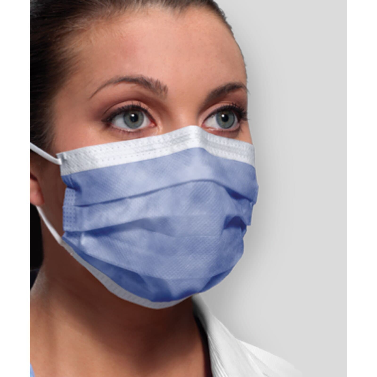 Isofluid™ Surgical Face Mask, ASTM Level 1, Earloop, Green, 50/Box, GCIGR thumbnail 10