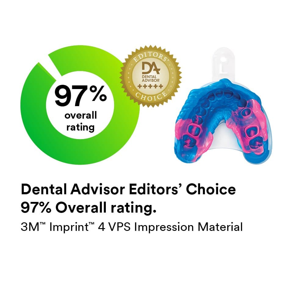 3M™ Imprint™ 4 Penta™ Heavy Body VPS Impression Material Refill, 71484, 2 x 300 mL Base & 2 x 60 mL Catalyst thumbnail 7