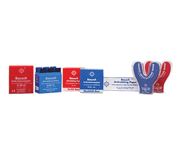 Bausch Articulating Paper Strips, 200 Micron, Blue, Pre-Cut Refill, 300/Pk, BK1001 thumbnail 8