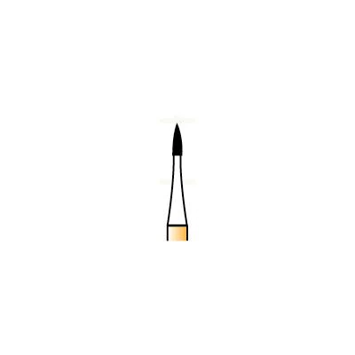 Alpen 12-Blade Trimming & Finishing Carbide Bur, FG, Needle, #7902, 1.0 mm, 5/Pk, R707902 thumbnail 12