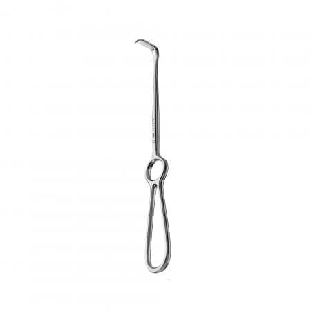 Hu-Friedy Surgical Retractor #3, 12 mm x 55 mm, Downward Curve, SR3 thumbnail 2