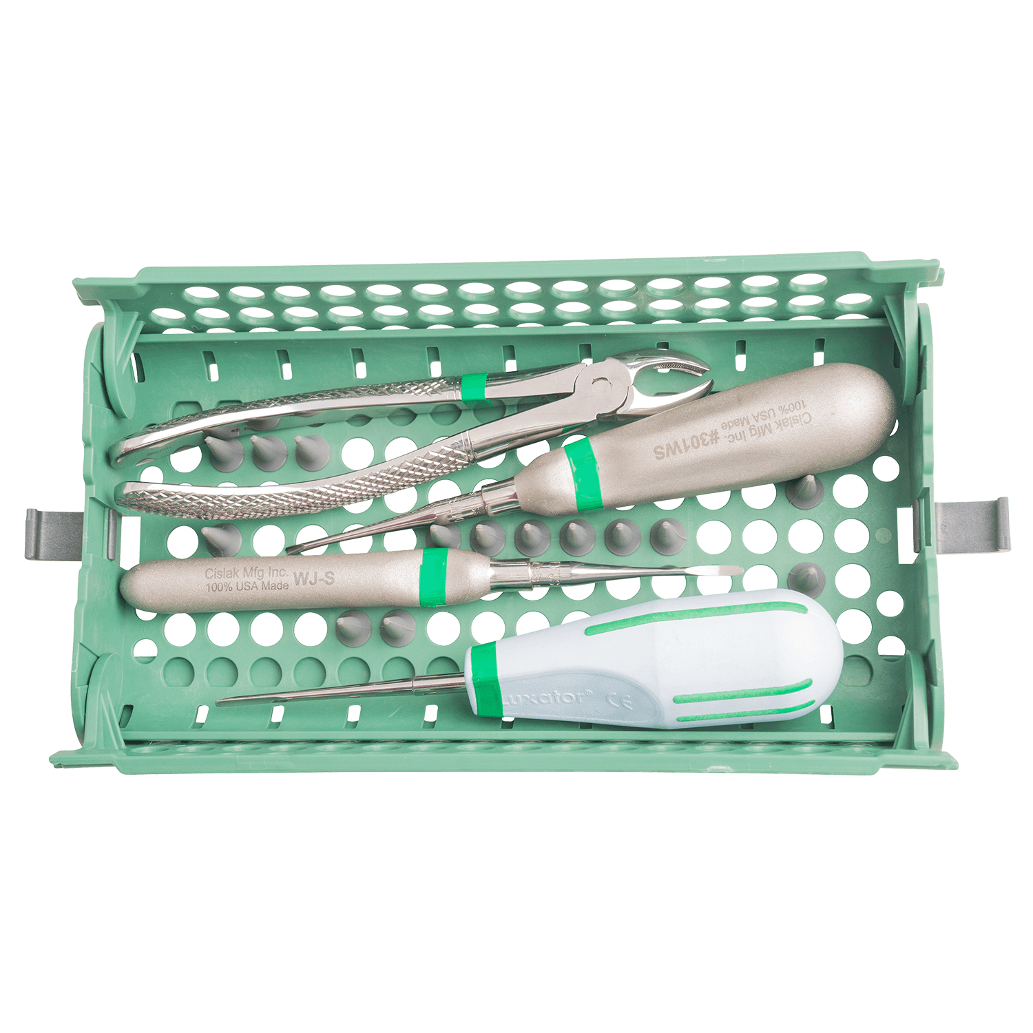 Zirc Performance Tool Organizer, Green, 8-3/16" x 4-1/4" x 1-7/32", 1/Pk, 50Z940D thumbnail 3