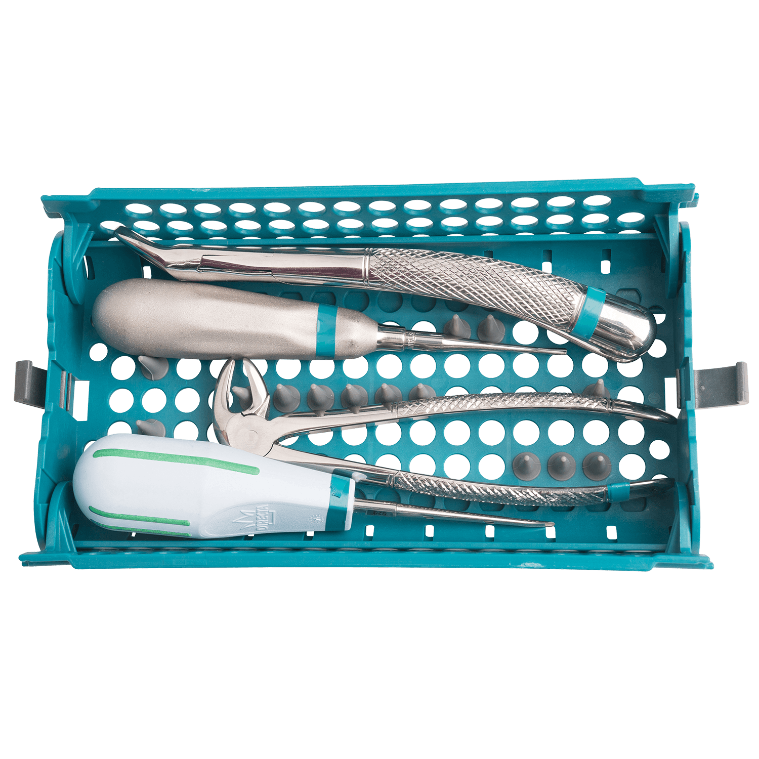 Zirc Performance Tool Organizer, Teal, 8-3/16" x 4-1/4" x 1-7/32", 50Z940J thumbnail 2