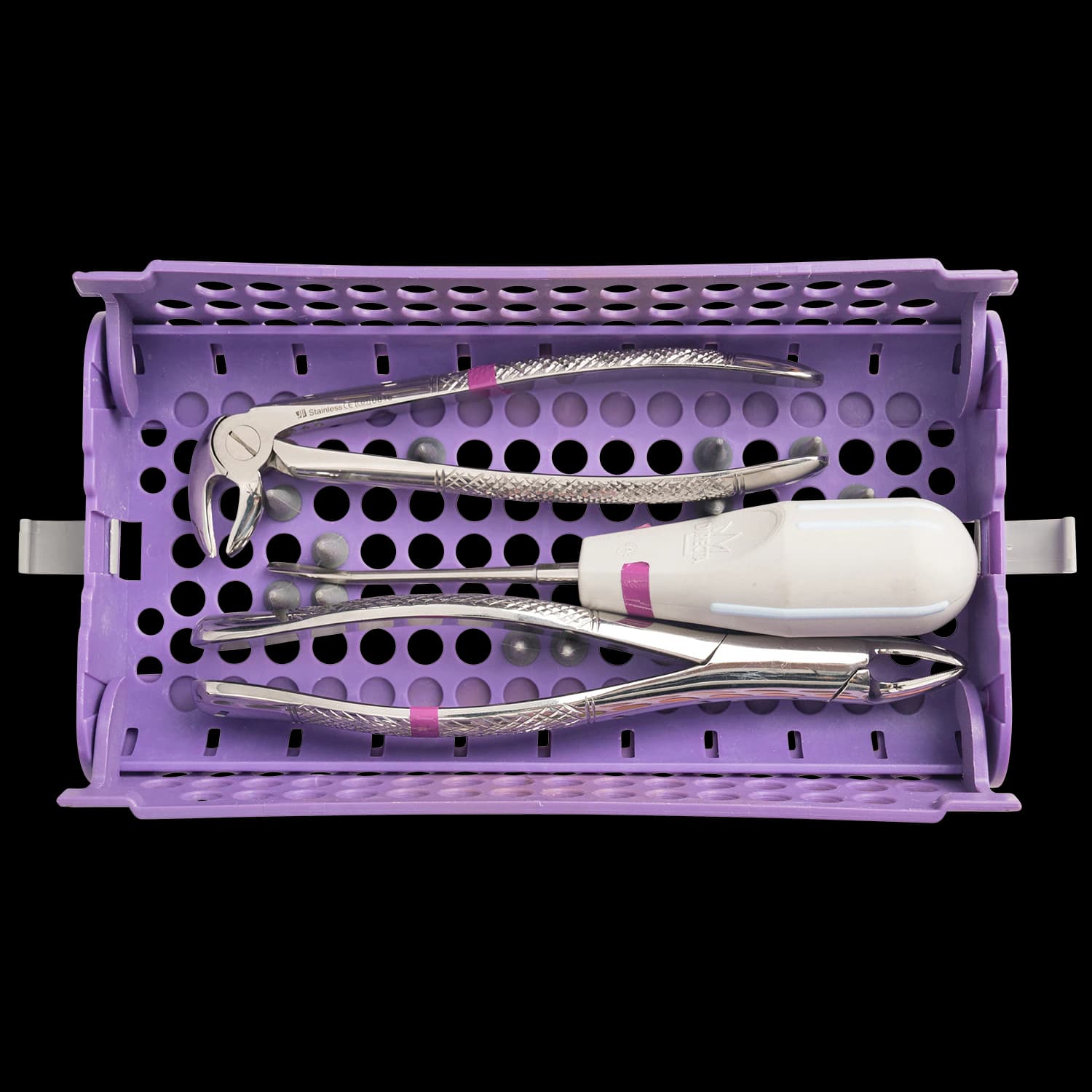 Zirc Performance Tool Organizer, Neon Purple, 8-3/16" x 4-1/4" x 1-7/32", 50Z940R thumbnail 2