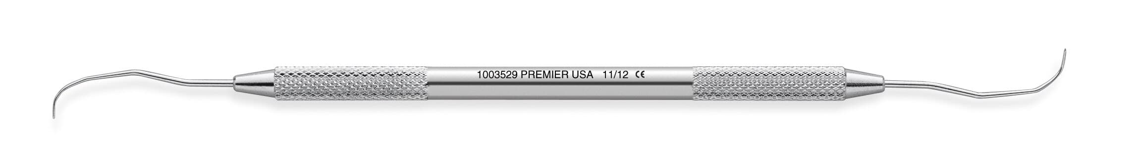 Premier Cavity Finder Explorer, Double-Ended, #11/12, Round Handle, Stainless Steel, 1/Pk, 1003529 thumbnail 3