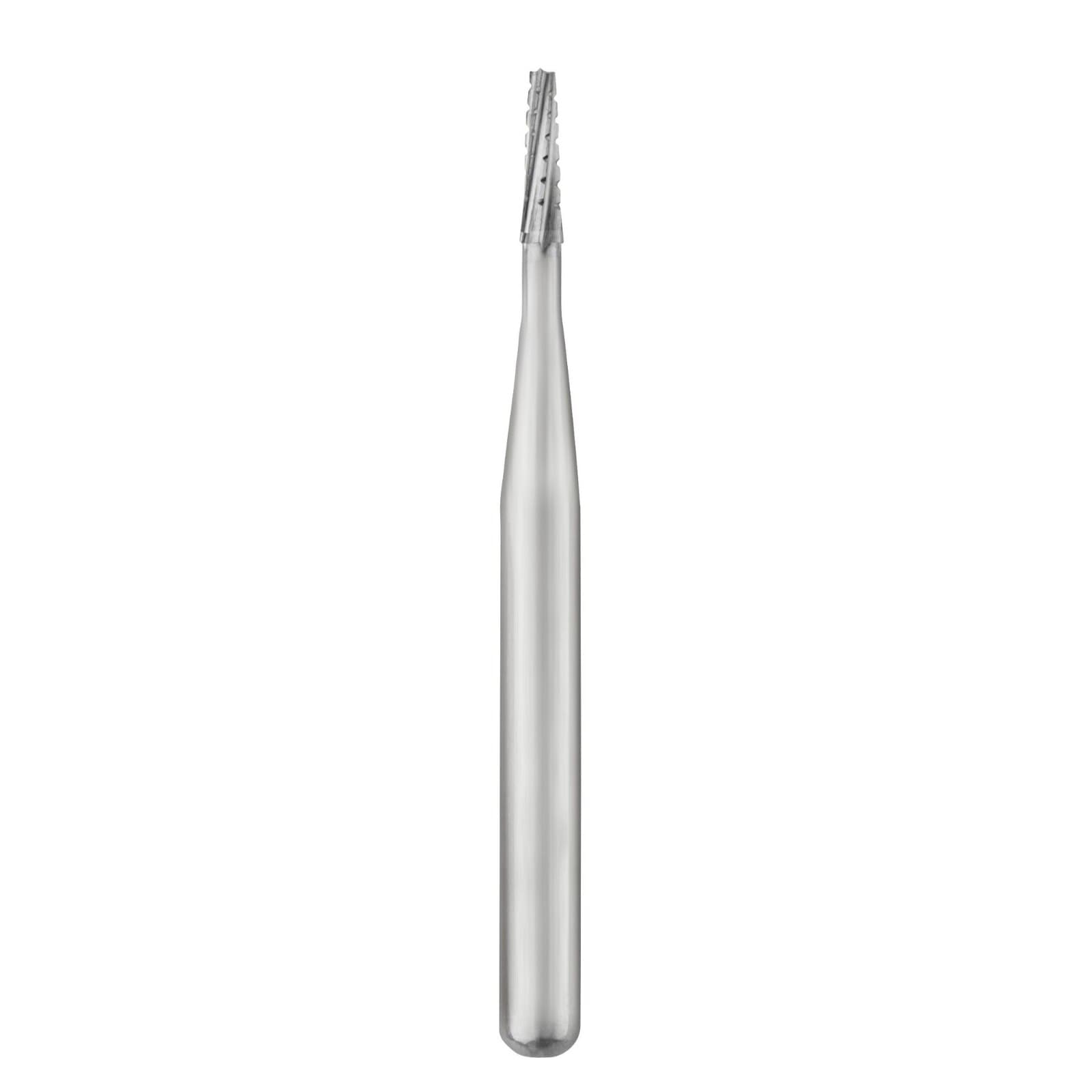 SS White FG 699 Carbide Bur, Taper Flat End Cross Cut, Friction Grip, 100/Pk - Burs Carbide 100/Pk FG 699 - Image 1
