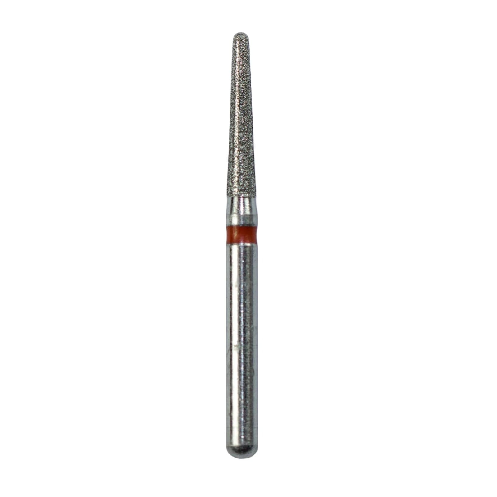 Kerr SimpliCut Single-Use Sterile Diamond Bur, Fine Grit, Round End Taper, Friction Grip, #F856-016-D, 25/Pack thumbnail 2